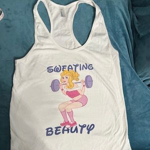 Fun Sweating Betty workout top